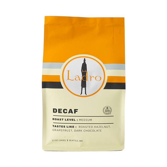 Ladro Decaf 2 lb - Roasted Coffee for Flexible Brew Methods