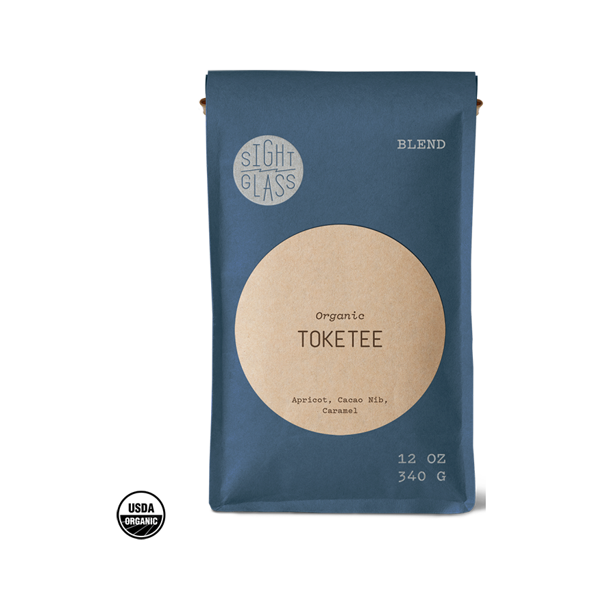Organic Toketee 12 oz - Roasted Coffee for Flexible Brew Methods