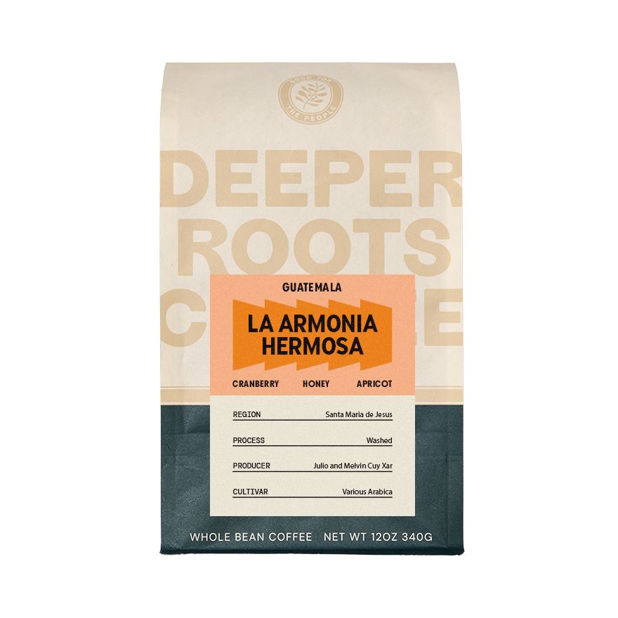 La Armonia Hermosa 12 oz - Roasted Coffee for Flexible Brew Methods
