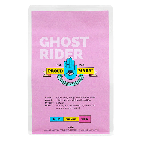 Ghost Rider 250 gr - Roasted Coffee for Flexible Brew Methods