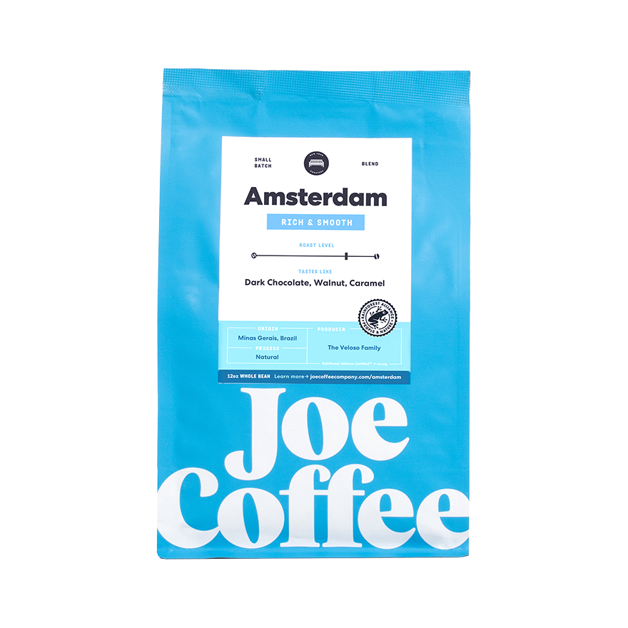 Amsterdam 12 oz - Roasted Coffee for Flexible Brew Methods