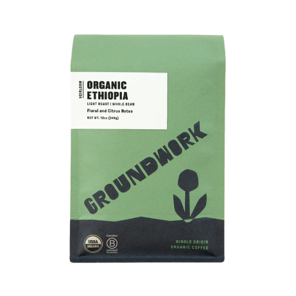 Ethiopia Heirloom 12 oz - Roasted Coffee for Flexible Brew Methods