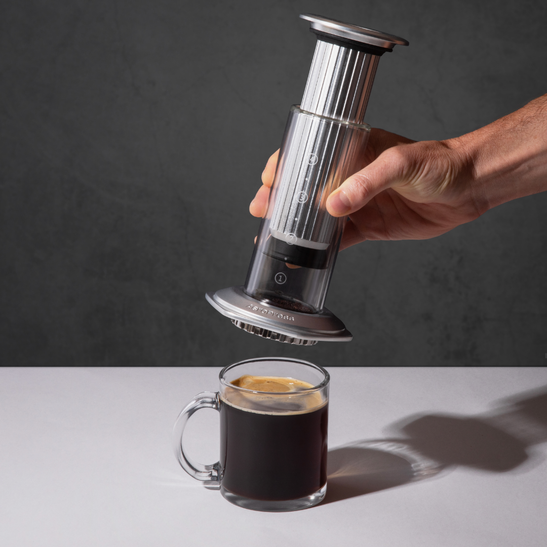 AeroPress Coffee Maker - Premium - Manual Coffee Press for Flexible Recipes