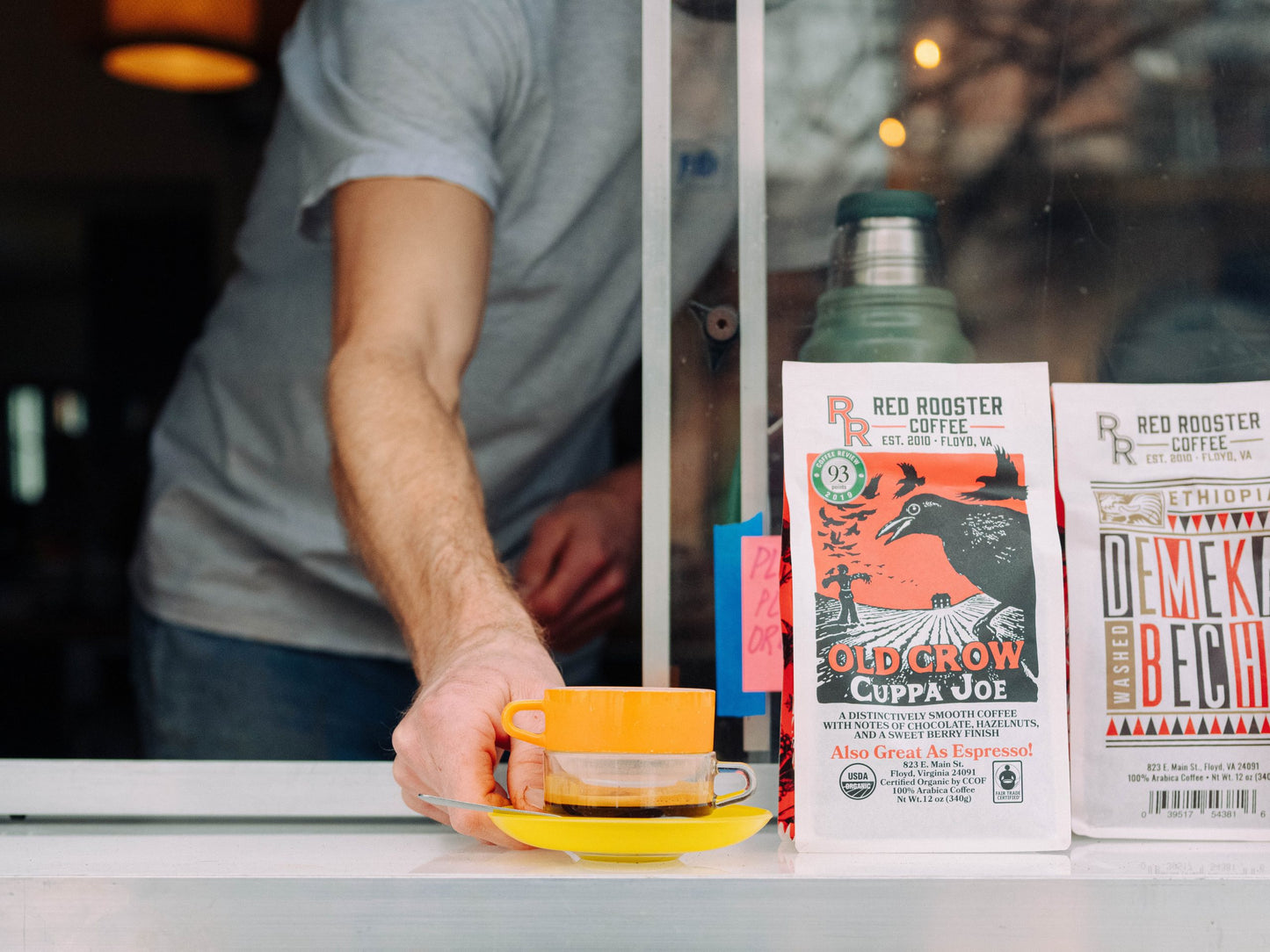 Organic Old Crow Cuppa Joe - Roasted Coffee for Flexible Brew Methods