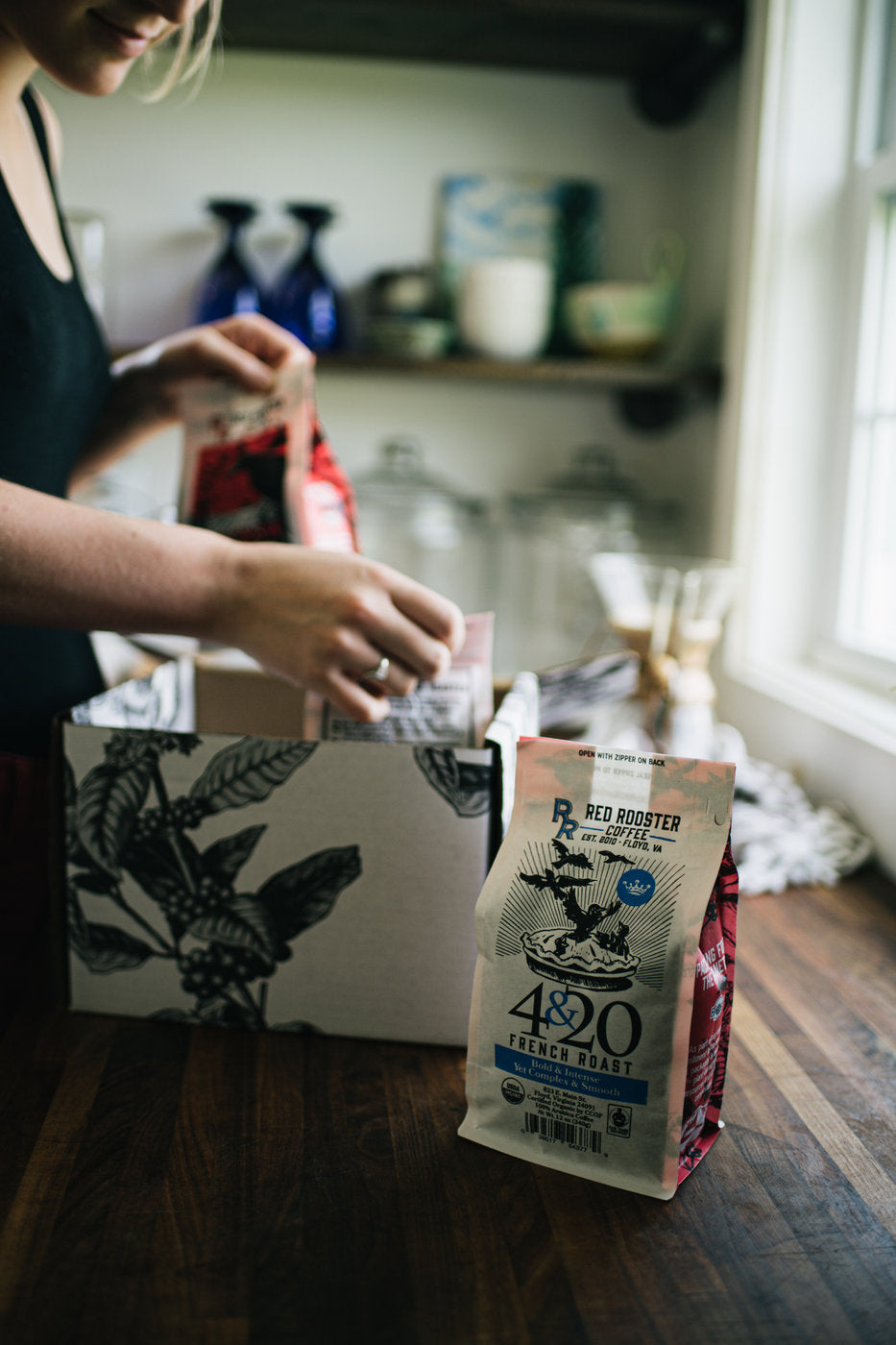 Organic 4&20 French Roast - Roasted Coffee for Flexible Brew Methods