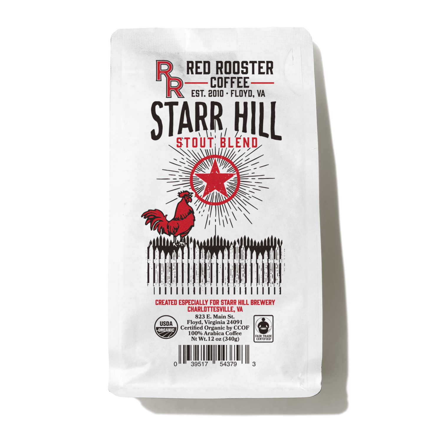 Organic Starr Hill Stout Blend - Roasted Coffee for Flexible Brew Methods