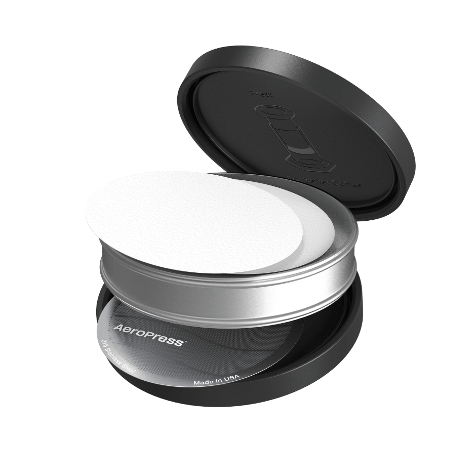 AeroPress Travel Filter Holder - Fine-Mesh Filter for Flexible Coffee Recipes