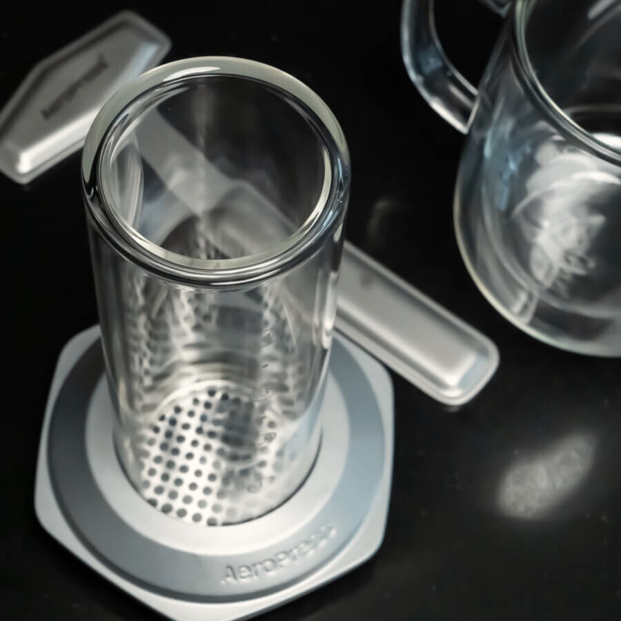 AeroPress Coffee Maker - Premium - Manual Coffee Press for Flexible Recipes
