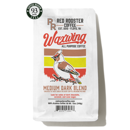 Waxwing All-Purpose Blend - Roasted Coffee for Flexible Brew Methods