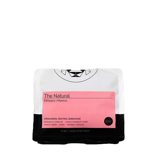 The Natural 12 oz - Roasted Coffee for Flexible Brew Methods