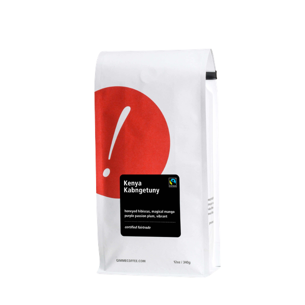 Kenya Kabngetuny Fairtrade 12 oz - Roasted Coffee for Flexible Brew Methods