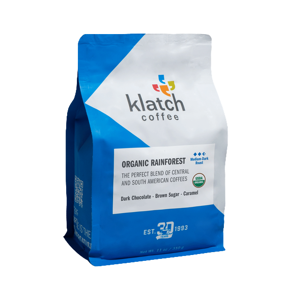 Organic Rainforest Blend 2 lb - Roasted Coffee for Flexible Brew Methods