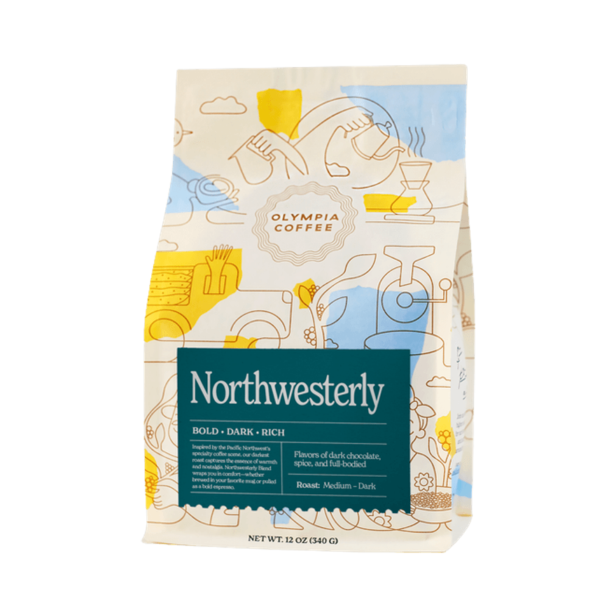 Northwesterly Blend 12 oz - Roasted Coffee for Flexible Brew Methods