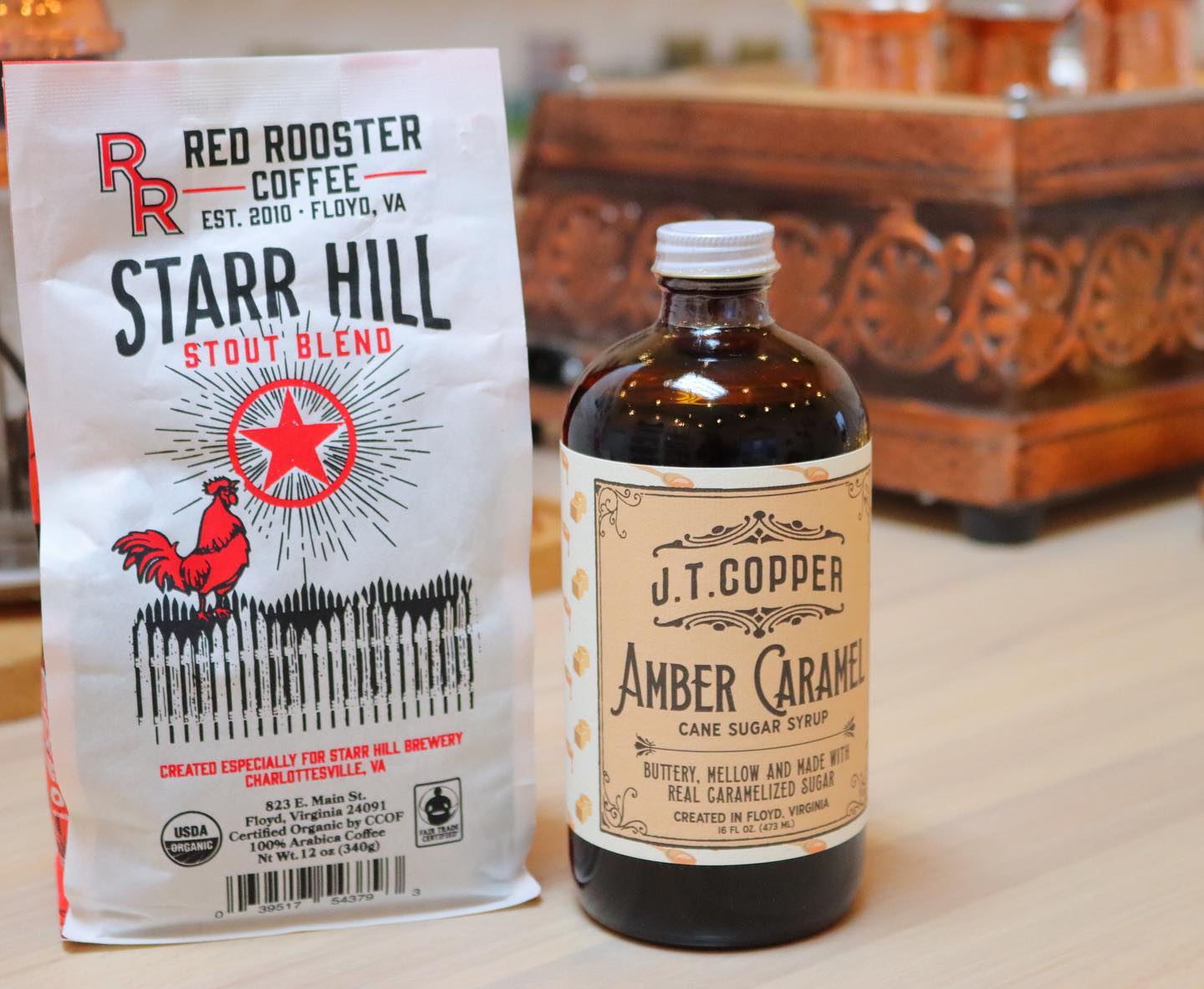 Organic Starr Hill Stout Blend - Roasted Coffee for Flexible Brew Methods